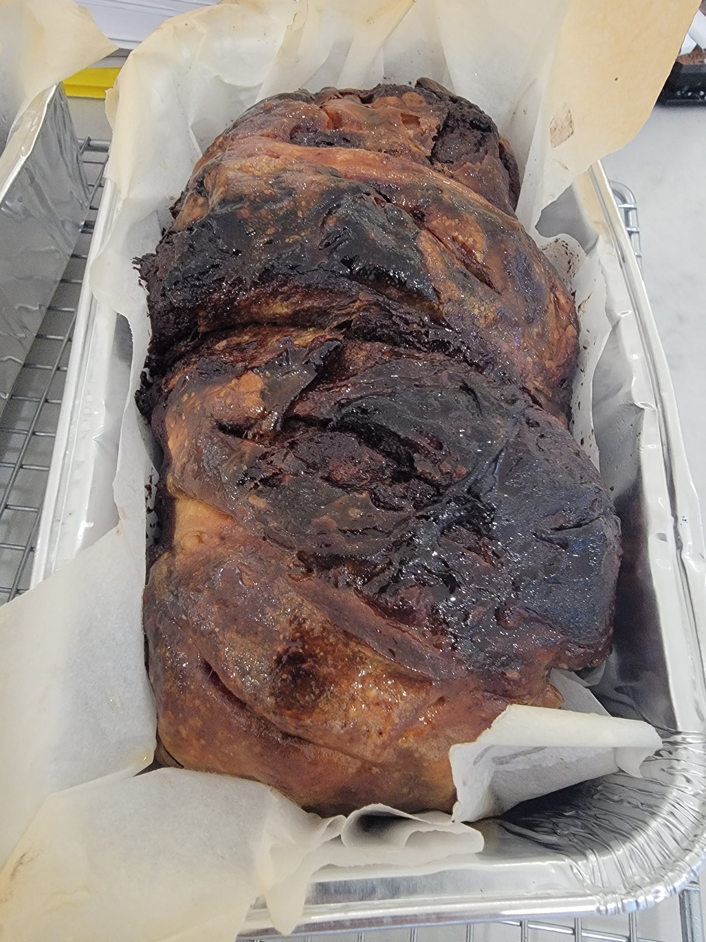 Spelt sourdough babka