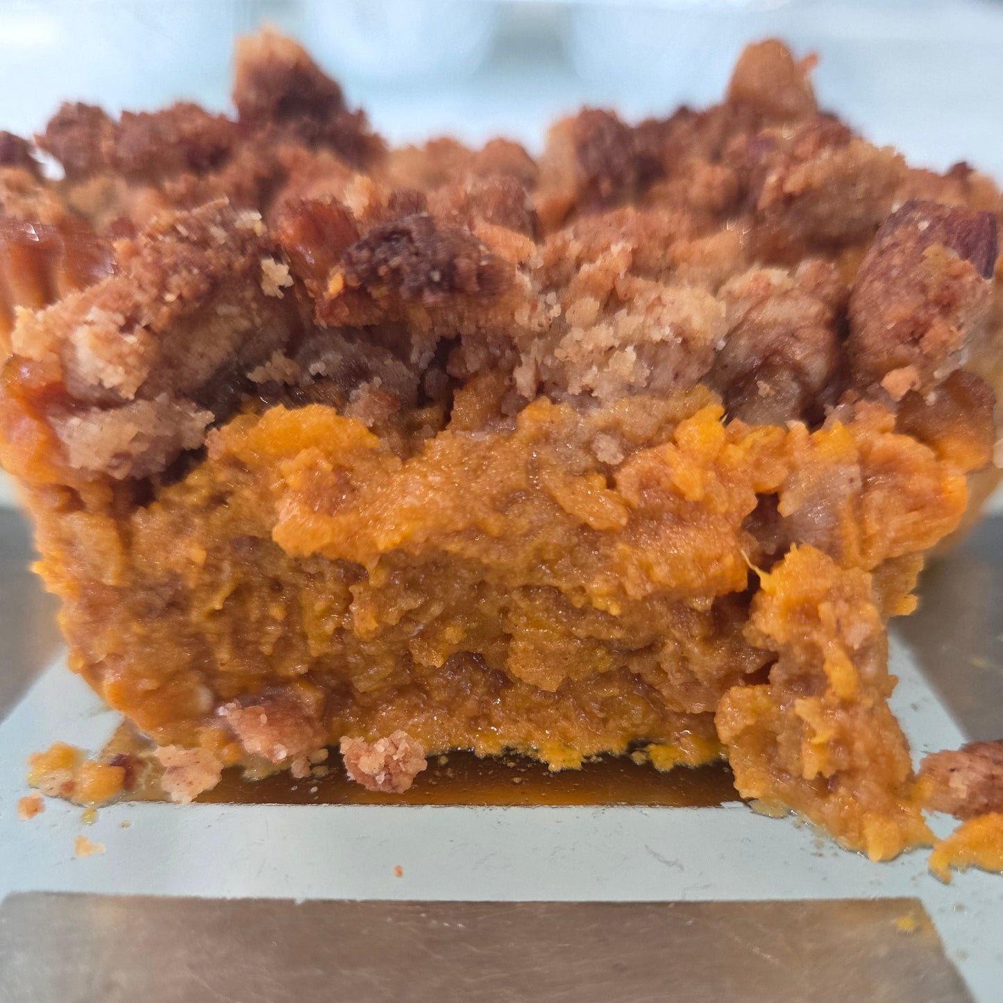 Sweet potato pecan kugel