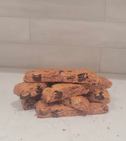 Chocolate chip cookie sticks