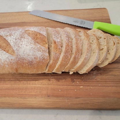 Spelt sourdough sliced bread loaf